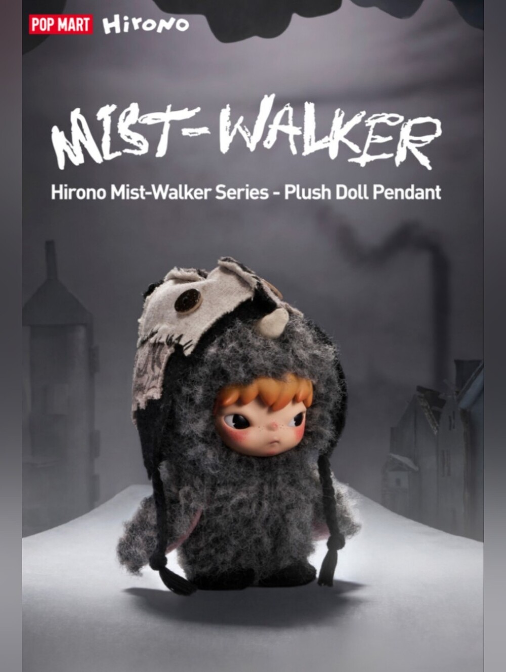 Hirono Mist-Walker Series - Plush Doll Pendant